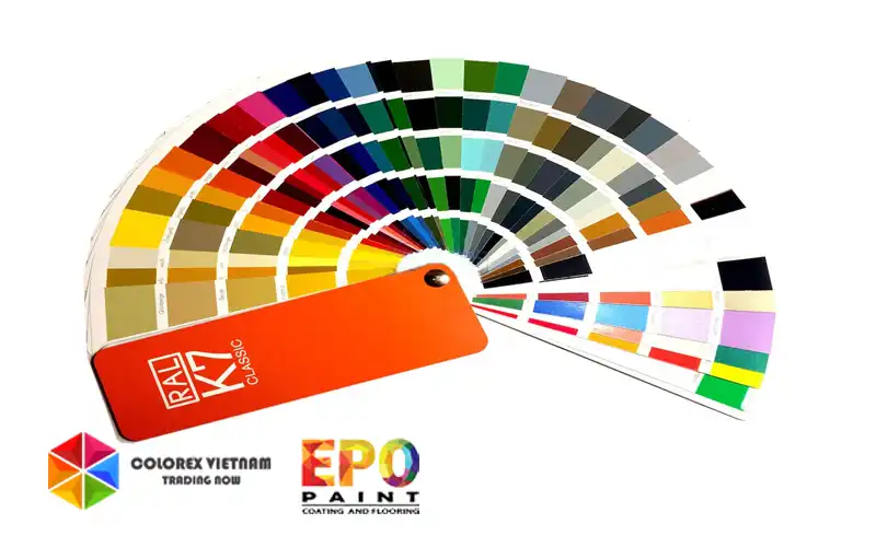 Bảng Màu Ral Cho Sàn Epoxy